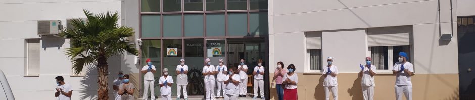 Minuto de silencio solidario en defensa del sector sociosanitario