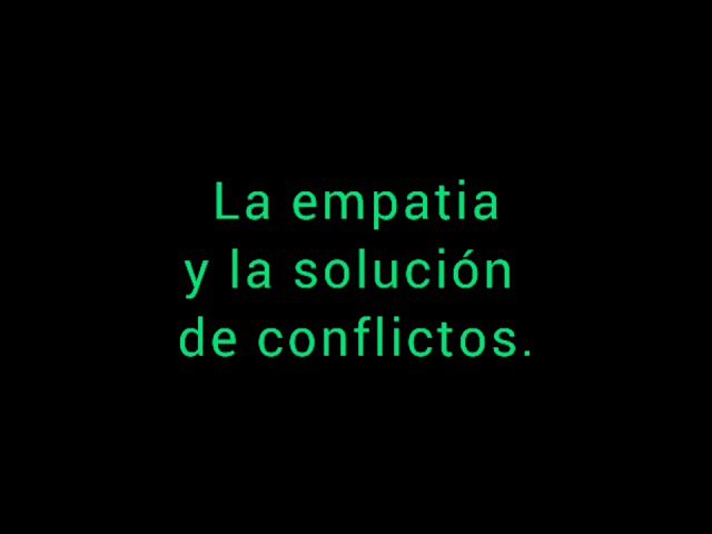 La importancia de la empatía en la resolución de conflictos en el trabajo