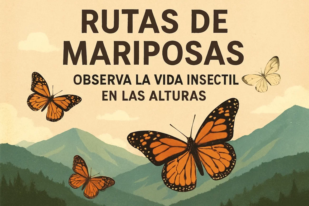 Descubre las Mejores Rutas de Mariposas para Observar la Vida Insectil en las Alturas