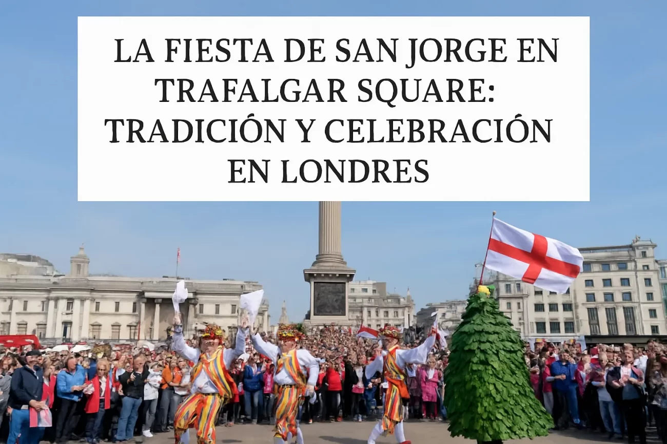 La-Fiesta-de-San-Jorge-en-Trafalgar-Square-Tradicion-y-Celebracion-en-Londres | CR Diario La Fiesta de San Jorge en Trafalgar Square: Tradición y Celebración en Londres
